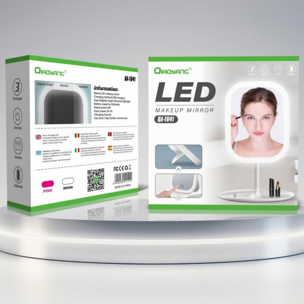 Espelho LED para Maquilhagem QA-T641