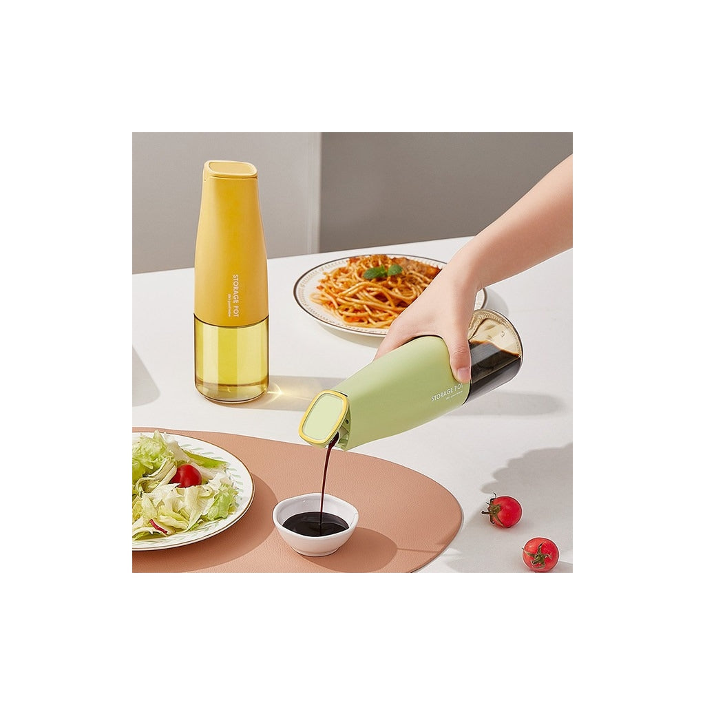 Elegant Anti-Drip Oil and Vinegar Set