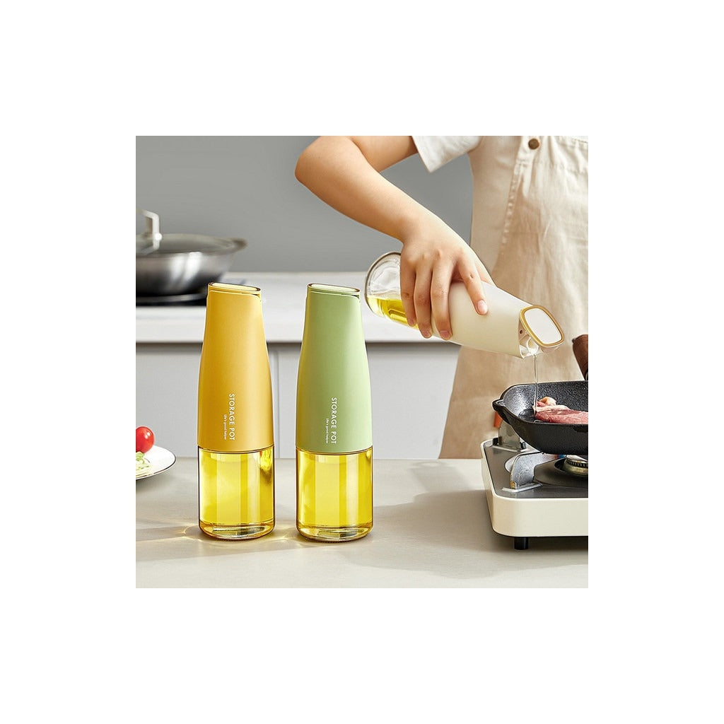 Elegant Anti-Drip Oil and Vinegar Set