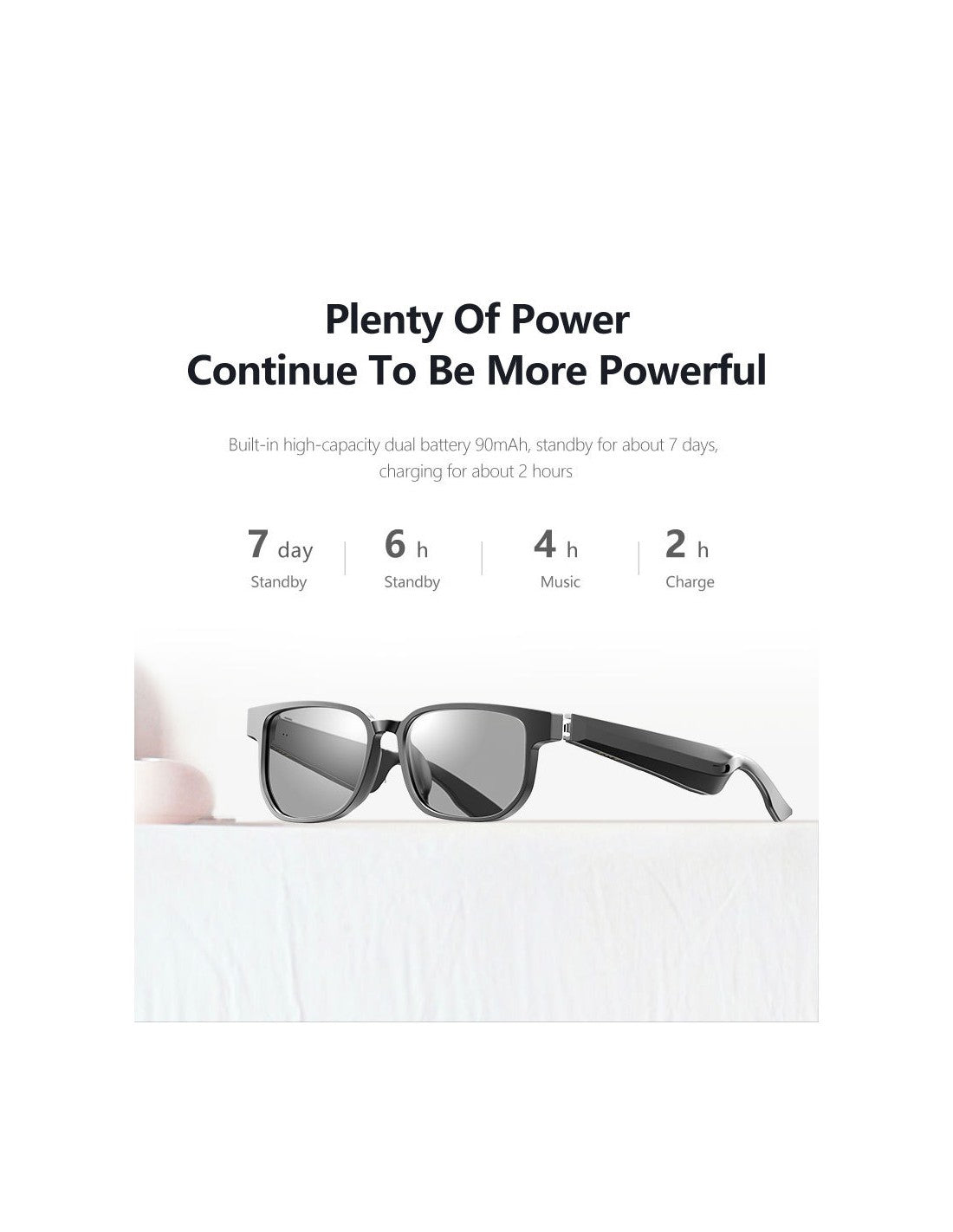 Óculos de Sol Inteligentes com Áudio Bluetooth 5.1