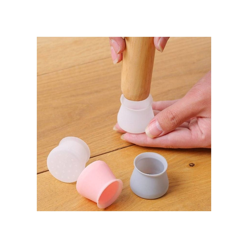 Protetores de Pés de Cadeira em Silicone